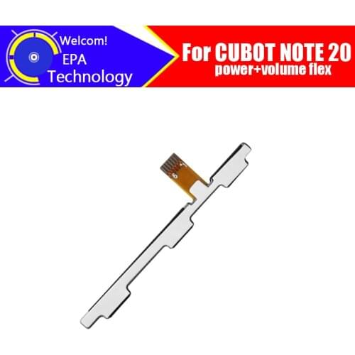 CUBOT NOTE 20 Side Button Flex Cable 100%Original Power+Volume Button FPC Wire Flex Cable Replacement for NOTE 20 Cell Phone