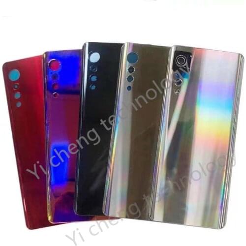 For LG Velvet 5G G9 G900 LM-G900N New Original Glass Battery Cover Rear Housing Back Case With Adhesive