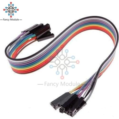 10PCS 10 Root Dupont Wire Cables 2.54mm 20cm 1P-1P Female to Female for Arduino