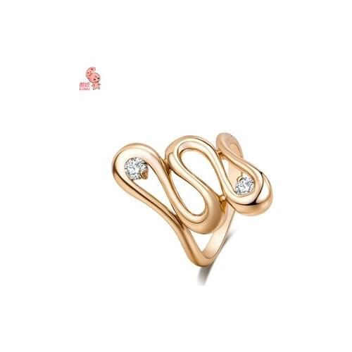 Kuniu geometric finger ring for women alloy metal material romantic lovely style friend lover fashion jewelry