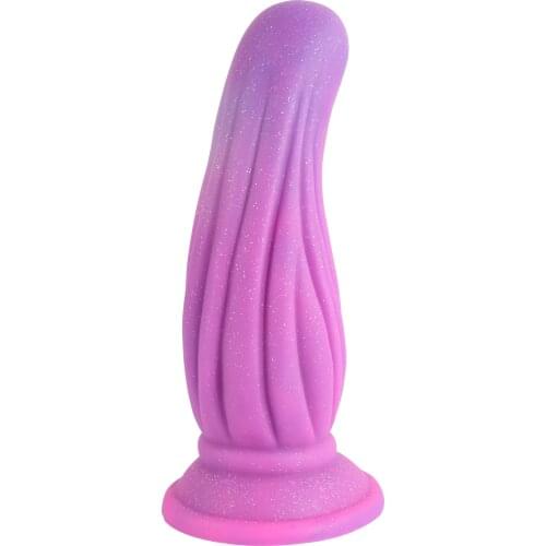 Mask Long Dildo Realistic Monster Silicone Penis Imitator for Woman No Vibrator Masturbation Wear Adult Toys Rubber Dick