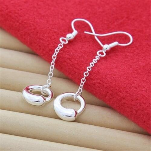 New 925 Sterling Silver Earrings Small Tai Chi Earring Earrings For WomenS Fashion Jewelry Gifts
