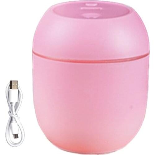 Car Air Freshener Humidifier USB Portable Small Diffuser with LED Colorful Atmosphere Light Home Interior Accessories