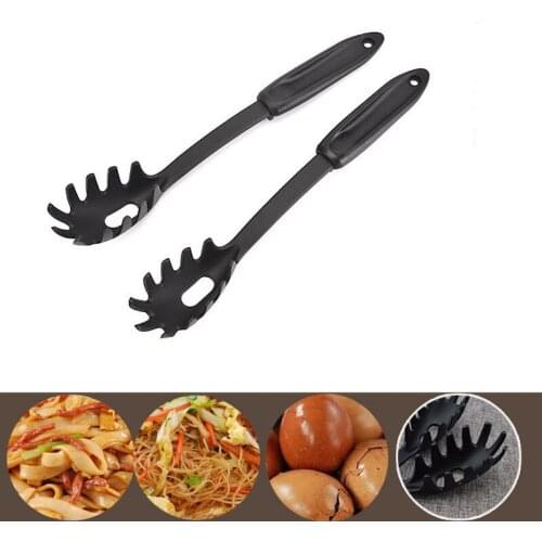 Practical Pasta Noodle Spoon Pasta Scoop Colander Noodle Spaghetti Ladle Slot Spoon Nylon Colander Kitchen Gadget