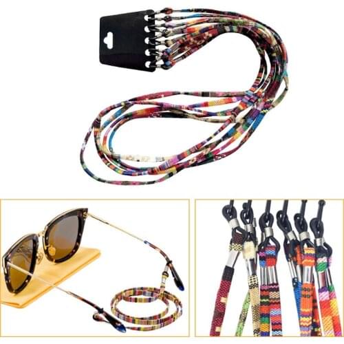 Eyeglasses String Holder Strap Cord Eyeglass Chain for Men Women Glasses Lanyard Holders Around Neck Sports Eye Glass