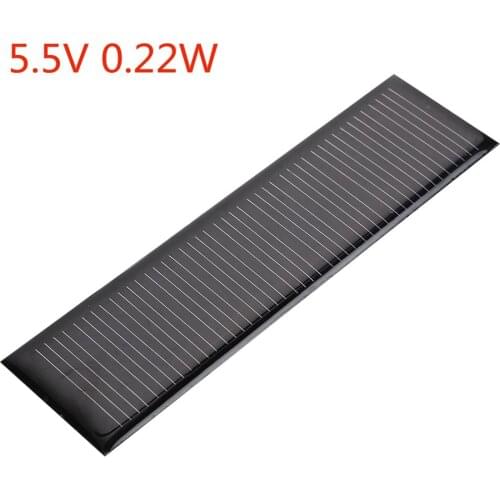 5.5V 0.22W Polysilicon Solar Cell Solar Panel Fast Charger Solar Light Diy Toy Durable DIY