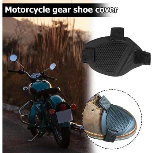 Universal Motorcycle Shoes Protector TPU Rubber Non-slip Gear Shifter Shoes Boot Protector Shift Sock Boots Cover Shifter Guards