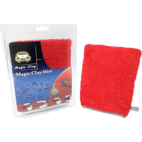 Car Cleaning Paint Care Magic Clay Mitt Bar Pad Coral Fleece Towel Car Wash Brush Sponge Glove Marflo Auto Detailing Tools