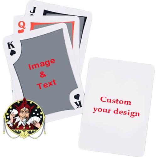 High-Quality Custom Playing Cards With Different Designs (Contact Seller First Before Ordering)