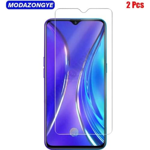 2Pcs Tempered Glass Realme XT Screen Protector Oppo Realme XT RMX1921 RealmeXT Tempered Glass Protective Film