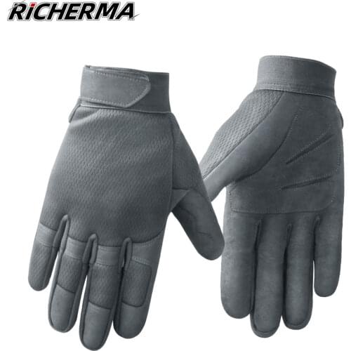 Hand Protective Motorcycle Gloves Breathable Full Finger Driving Gloves For Men Motorbike Gloves Women Mittens