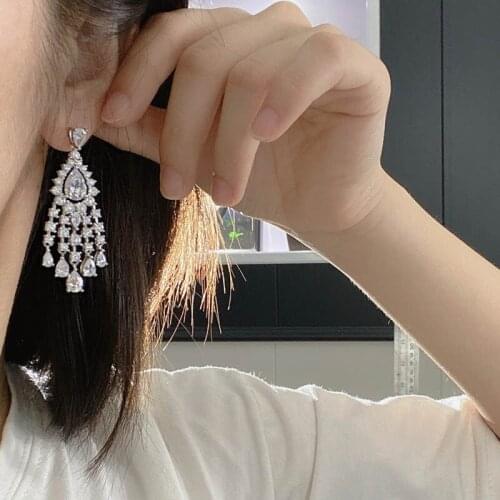 2021 independent design temperament smart tassel geometric asymmetric 925 pure Tremella nail Jewelry New Style