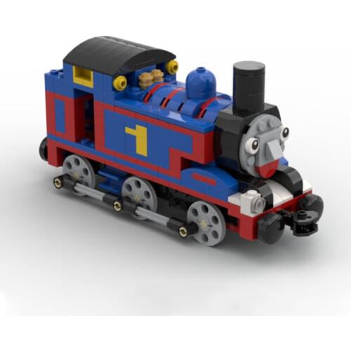 348PCS Thomas Train Building Blocks Moc Brick Kid Gift And Educational Toys For Children