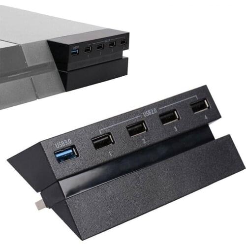 5 Ports USB 3.0 2.0 Hub Extension High Speed Adapter Converter for Sony Playstation 4 PS4 Console Convert 2 Ports to 5 Ports