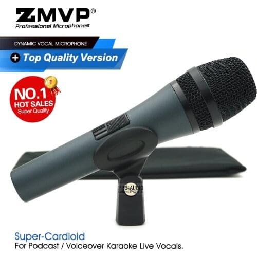 Grade A Quality E845S Professional Performance Dynamic Wired Microphone E845 Mic with ON/OFF Switch For Live Vocals Karaoke