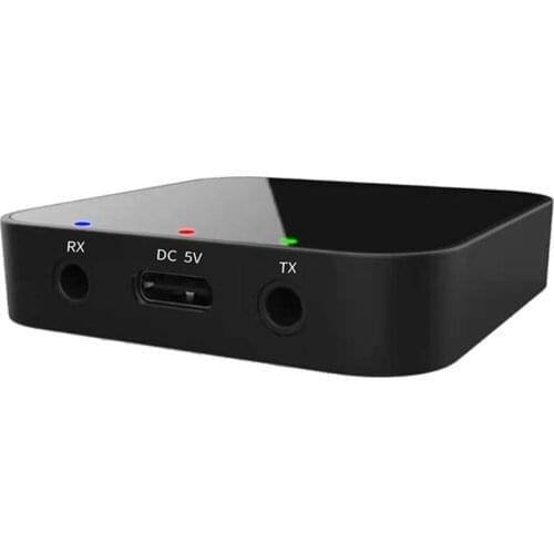 Kebidu 2 in 1 Bluetooth Audio Receiver Transmitter 3.5 mm AUX RCA Jack Wireless Audio Adapter For Car PC TV Speaker Headset