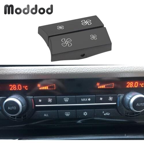 Control Switch Fan Button Cap for BMW F10 F11 Car Auto Replacement Part Heater Climate Protective Wind Air Conditioning Cover