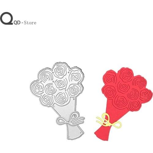 Scrapbook Metal Cutting Dies Childrens Educational Flowers DIY Card Make Mould Model Craft Decoration New 2021 Wholesale