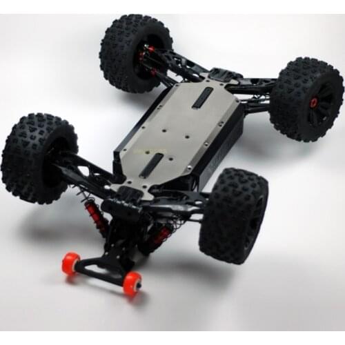 ARRMA 1/5 KRATON OUTCAST 8S ARA320471 modified upgrade accessories metal chassis armor plate protection bottom