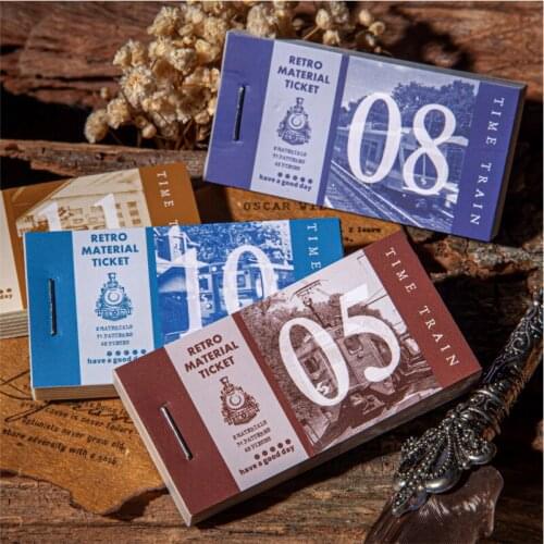 20sets/lot Memo Pads Sticky Notes Time light train series Scrapbooking Stickers Office School stationery Notepad
