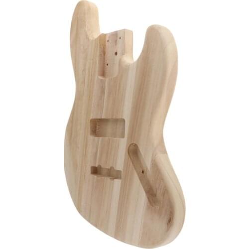 Electric Unfinished Guitar Body Barrel Blank Polished Handmade Guitar for JB Style Guitar Parts Accessories