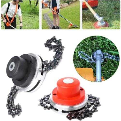 New Universal 65Mn Lawn Mower Chain Grass Trimmer Head Chain Brushcutter For Garden Trimmer Grass Cutter Spare Parts Replacement