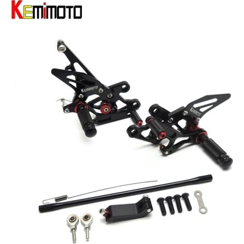 New For Yamaha FZ1 FZ8 Adjustable Rearset Rear Set Foot rests Foot pegs For Yamaha FZ1 2006-2014 & FZ8 2010 2011 2012 2013