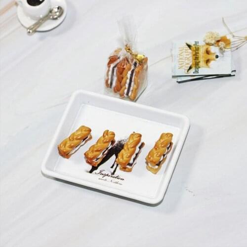 NEW 1/12 Scale Miniature Biscuit Cute Mini Cookies Pretend Food for Blyth OB11 Dollhouse Decor Accessories Kitchen Toys