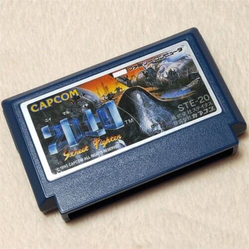 Original 8bit game card : StreetFighter 2010 ( Japan Version!! cartridge ONLY!! )