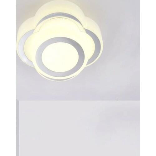 Modern 12W LED Hallway Ceiling Lamp Porch Corridor White Bedroom Ceiling Light Balcony Acrylic Creative Night Lights