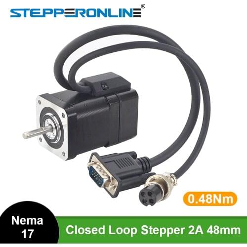Nema 17 Closed Loop Stepper Motor 48Ncm with Encoder 1000CPR 2A 48mm 4-lead 42 Motor Nema17 Stepping Motor