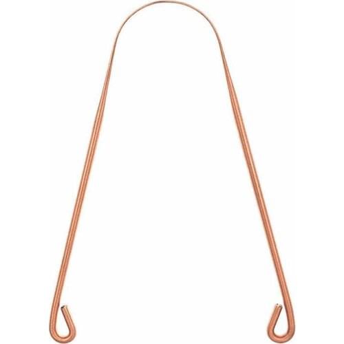 Tongue Scraper Metal Oral Tongue Cleaner Brush Fresh Breath Cleaning Coated Tongue Toothbrush W/ Box Oral Hygiene Tool