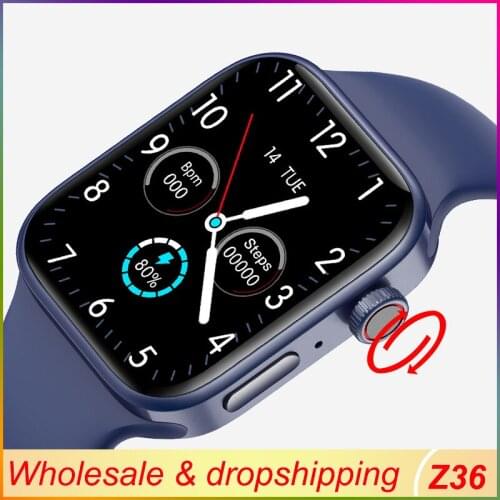 V7 Smarwatch 1.7 Inch Call Series 7 Wireless Charging Double Button Smart Watch Men Music Playing PK IWO 7 IWO 13 PRO W37 Pro