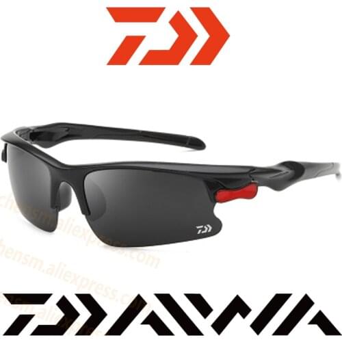 2020 New Dawa Daiwa Outdoor Sports Sunglasses Polarized Anti-UV Sunglasses for Fishing Camping Hiking Sunglasses for Men