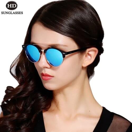 HDclear Polarized Sunglasses Women Retro Driving Glasses Men Oculos De Sol Mujer Outdoor Gafas UV400 Mirror Coated Eyewear LM030