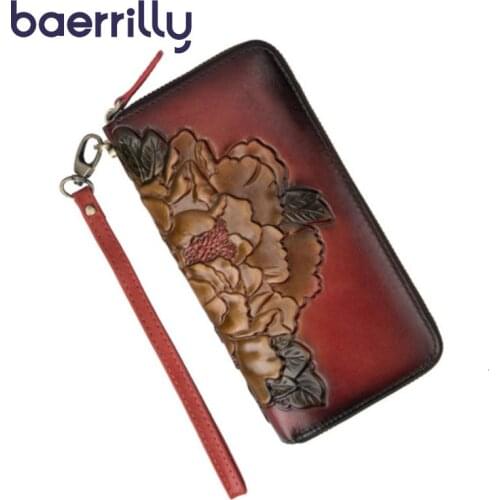 High-quality Purses And Handbags Luxury Genuine Leather Women Wallet Coin Purse Girl Fashion Solid Women Clutch Bag Card Holder