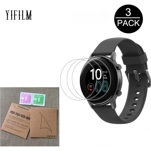 3Pcs HD Clear 4H Anti-Scratch Film For Umidigi Urun SmartWatch Screen Protector Ultra Thin Soft TPU Hydrogel Film For Urun S