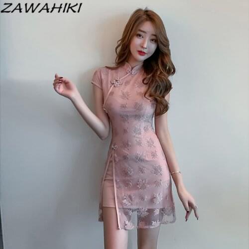 Короткие летние платья ZAWAHIKI China At AliExpress