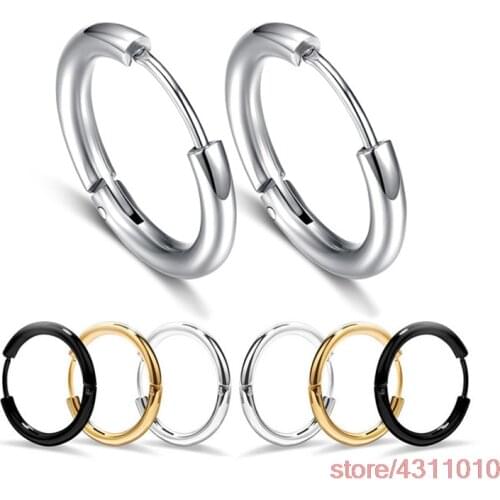 Trend Kpop Album Korea bangtan Boys Stainless Steel Circle Round Hoop Earring JUNGKOOK SUGA V Stud Earrings Jewelry Accessories