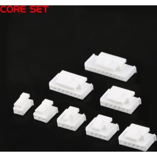 50PCS/SET HY2.0mm Pitch Connector Plug Terminal Housing 2P/3/4/5/6/7/8P/10P With Buckle and Lock Connector