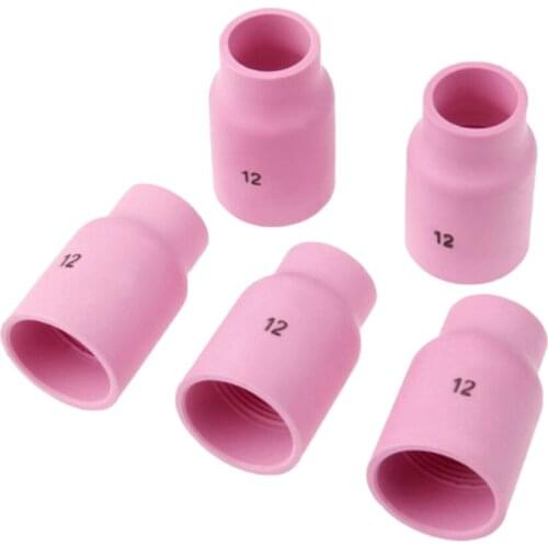 5x TIG Bumin Nozzle Gas Tips 53N87 # 12 TIG PTA DB SR WP17 18 26