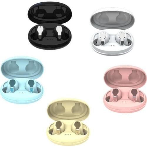 Wireless Headphones with Microphone Stereo Android IOS Universal TWS Bluetooth-compatible Auto Ear Recognition Earphone