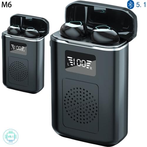 Tws Sport Headphones Wireless mp3 Player Earhook Headset With Mic Charging Box Mini Earbuds Waterproof For Smart Phone New