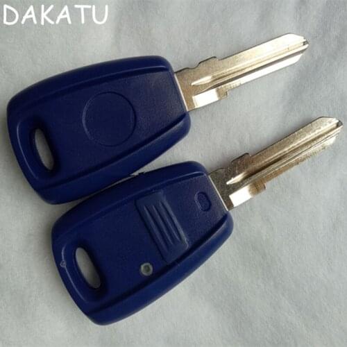 DAKATU Remote Key Shell Case 1 Button Fob Uncut Blade for FIAT Stilo Punto Seicento GT15R Blade
