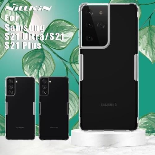 For Samsung Galaxy S21 Ultra case cover Nillkin TPU 0.6mm back cover coque cases for samsung Galaxy S21 Plus / S21