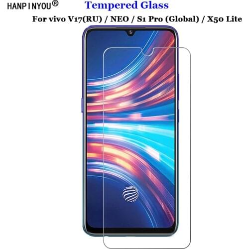 For vivo V17 NeoS1 Pro (Global) Y9s Y51 X50 Lite 6.38" Tempered Glass 9H 2.5D Premium Screen Protector Protect Film Guard