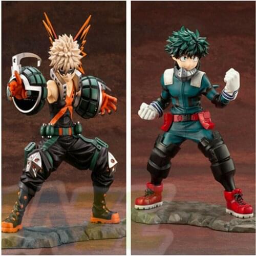 My Hero Academia Figure Midoriya Izuku &Bakugou katsuki Figure Toys Model Collection Anime Figure Statue NO BOX
