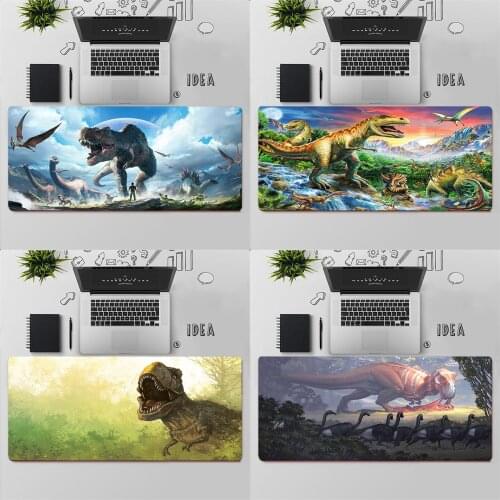 Gaming Mouse Pad Large Mouse Pad PC Gamer Computer Mouse Mat Big Mousepad Keyboard Desk Mat XXL Carpet Anime Dinosaur Mause Pad