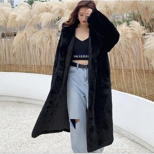 J-Bg Pink Large Fur Coats