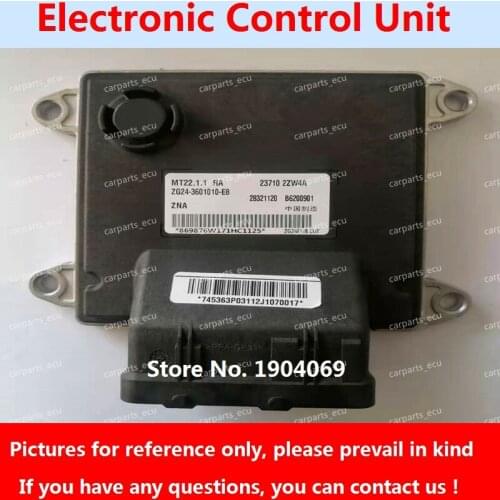 Engine Computer Board 237102ZS5B 3610010-M12002 MT22 ECU B6200901 23710 2ZW4A 28321120 For Dongfeng Shuaike Car